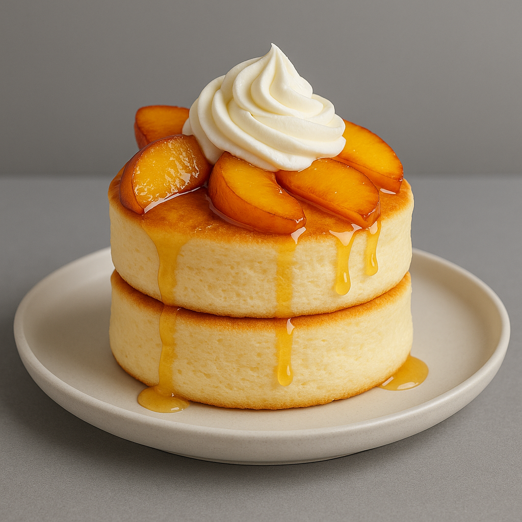 Fluffy Pancake Peach